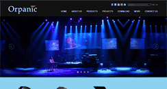 Desktop Screenshot of orpanic.com